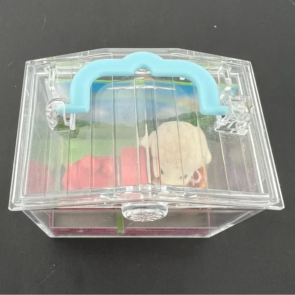 Calico Critters Baby Sheep And Train Mini Bring Box - Picture 4 of 7